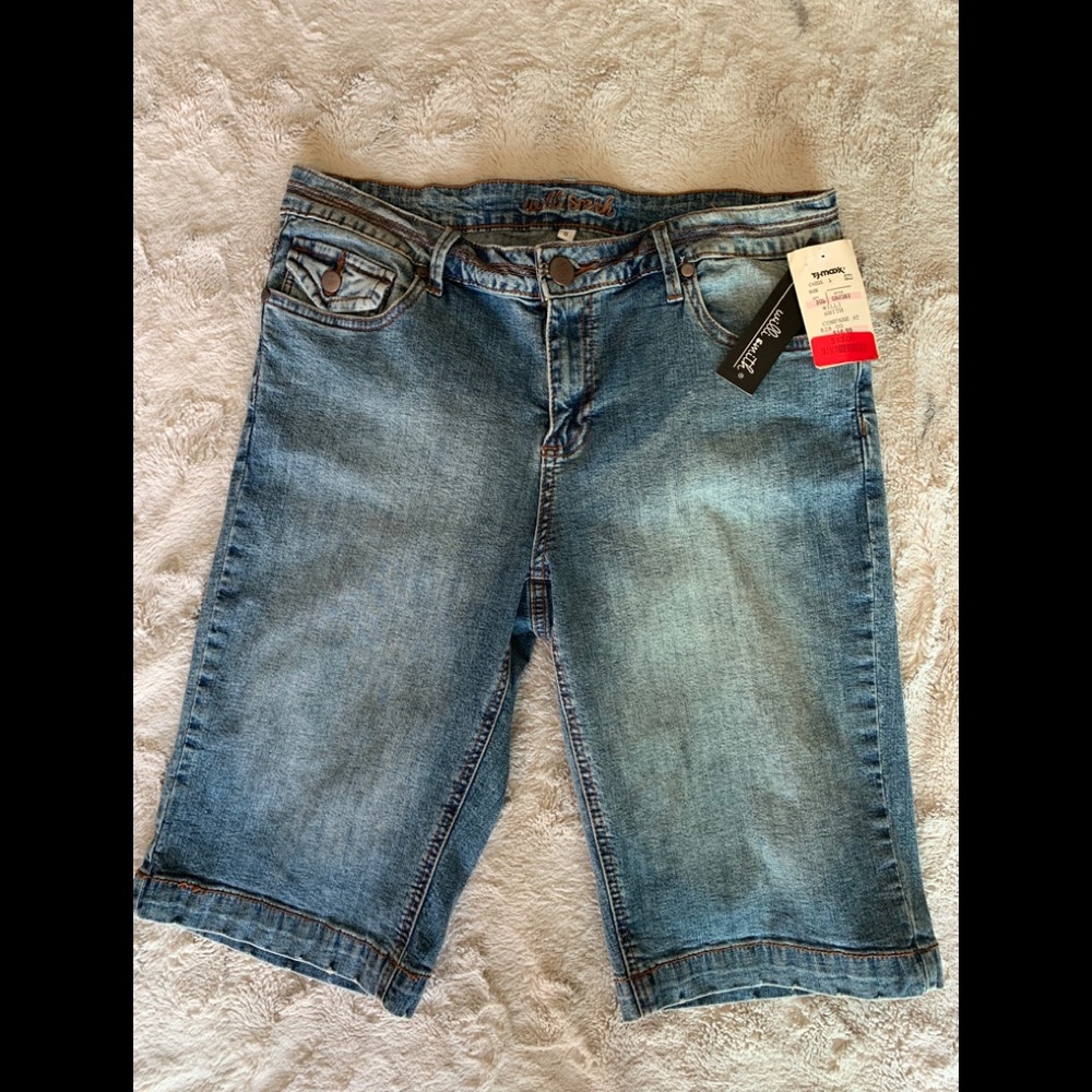 Willi Smith Jean Shorts